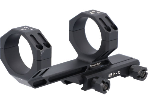 SIG SAUER Alpha MSR Scope Mount 34mm Black for Precision Rifle Accessories