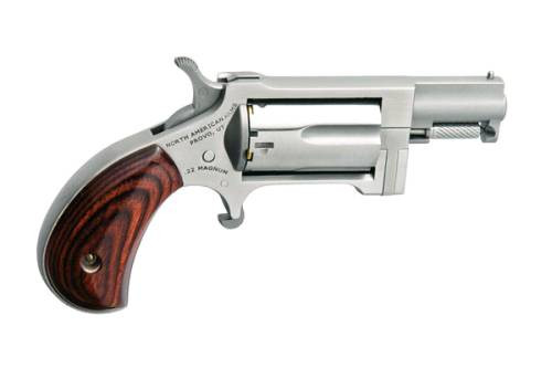 North American Arms Sidewinder Conversion Revolver in 22 LR & 22 Magnum - 5-Round Stainless Steel Firearm