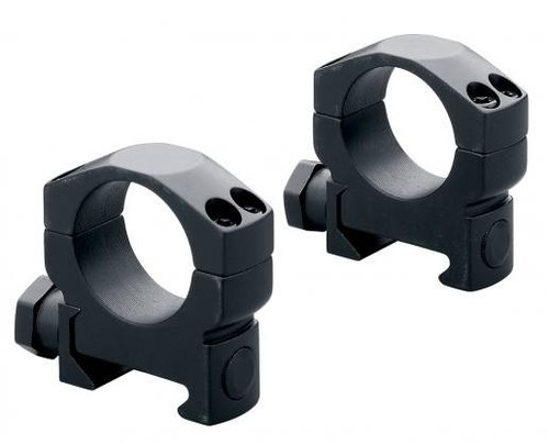Leupold Mark IV 34mm High Ring Set – Matte Finish for Enhanced Optic Mounting