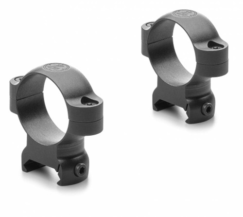 Leupold LRW Rings 30mm Medium Matte - Durable Steel Ring Mounts for Precision Rifle Scope