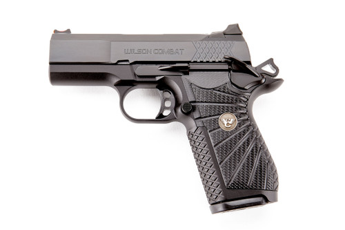 Wilson Combat EDC X9 9mm Semi-Auto Pistol with Black DLC Finish and Black G10 Starburst Grips