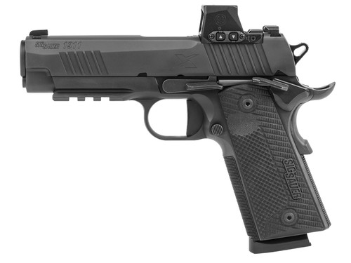SIG SAUER 1911 X Carry .45 ACP Semi-Auto Pistol with G10 Grips and Red Dot Optic