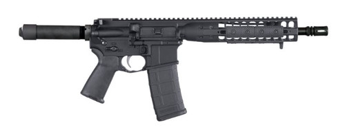 LWRC IC-DI Pistol in 5.56 NATO – Black Hard Coat Anodized, 25-Inch Overall Length
