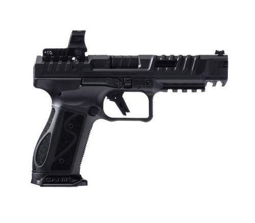 CANIK SFX Rival-S Darkside 9mm Semi-Auto Pistol with 18+1 Capacity and Steel Frame