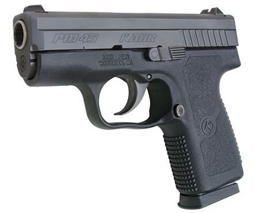 Kahr Arms PM45 45 ACP Semi-Auto Pistol with Blackened Stainless Finish and Polymer Frame