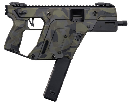 Kriss USA Vector SDP G3 10mm Semi-Auto Pistol with Woodland Delta Camo Finish