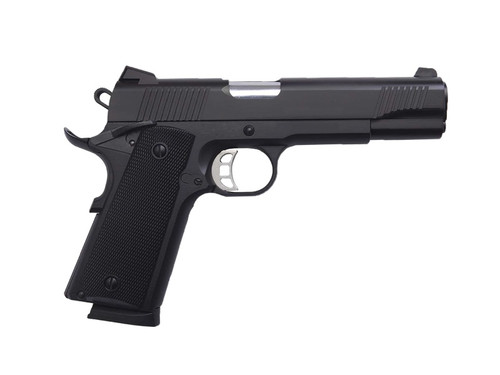 Tisas 1911 DUTY Black .45 ACP Semi-Auto Pistol with 8-Round Magazines and G10 Target Grips