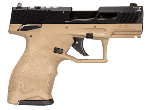Taurus TX22 Compact 22 LR Semi-Auto Pistol with Micro Red Dot Cut and 10+1 Capacity