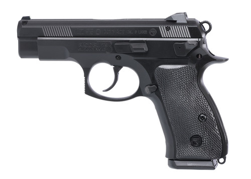 CZ 75D PCR 9mm Semi-Auto Pistol with Black Polycoat Finish and 15+1 Capacity