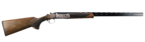Pointer Acrius Over/Under Shotgun in 410 Bore with Turkish Walnut Stock and Matte Blue Finish
