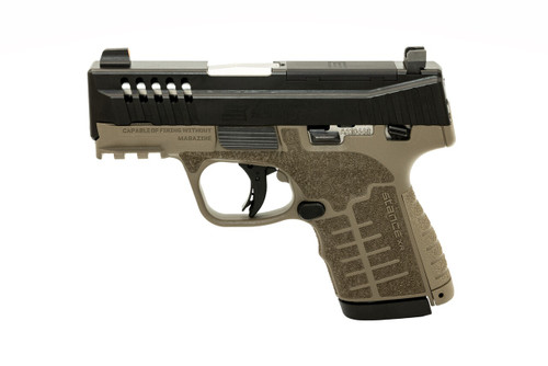 Savage Arms Stance XR MC9MS 9mm Semi-Auto Pistol with 13+1 Capacity and Flat Dark Earth Grips