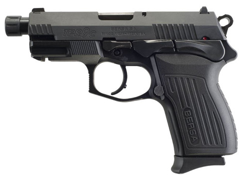 Bersa TPR9C Compact 9mm Semi-Auto Pistol with Matte Black Finish and 13+1 Capacity