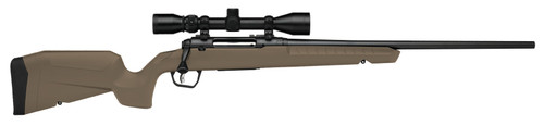 Savage Arms Axis 2 XP 25-06 Bolt Action Rifle with Synthetic FDE Stock and 3-9x40 Scope