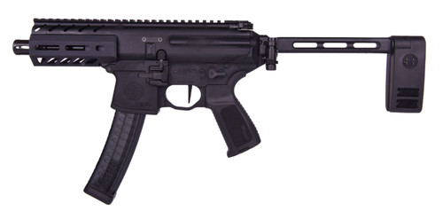 SIG SAUER MPX K 9mm Semi-Auto Pistol with Folding Brace and 35-Round Magazine