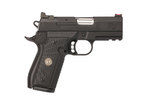 Wilson Combat EDC X9 2.0 9mm Semi-Auto Pistol with Black DLC Finish and G10 Starburst Grips