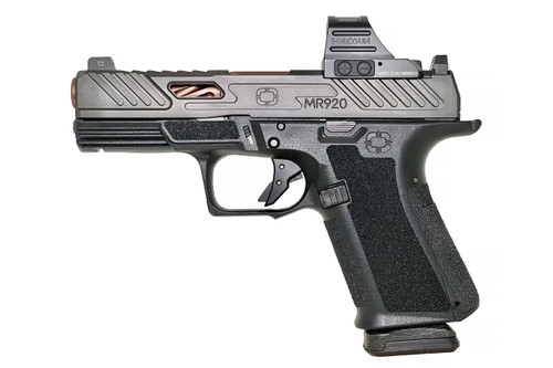 Shadow Systems MR920 Elite 9mm Semi-Auto Pistol with Optics Ready Elite Slide and Spiral Fluted Bronze Barrel