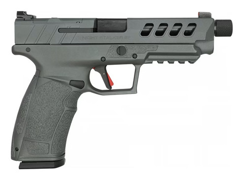 Tisas PX-9 Tactical Nightstalker 9mm Semi-Auto Pistol with Fiber Optic Sights and Interchangeable Grips