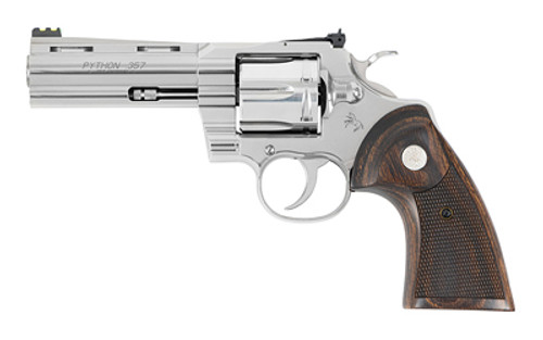 Colt Python .357 Magnum Stainless Steel Revolver with 4.25-Inch Barrel ...