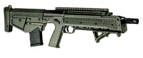 Keltec RDB20 5.56mm Rifle with Green Synthetic Stock and Birdcage Flash Hider