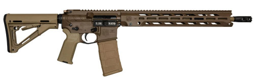 Diamondback Firearms DB15 Obsidian 5.56mm Rifle with Brown Cerakote Finish and Magpul Stock