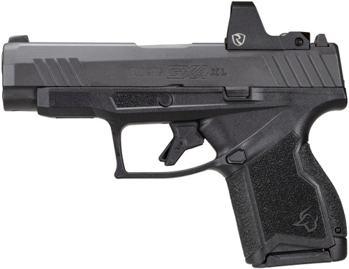 Taurus GX4XL 9mm Semi-Auto Pistol with Riton Red Dot and Black Gas Nitride Finish