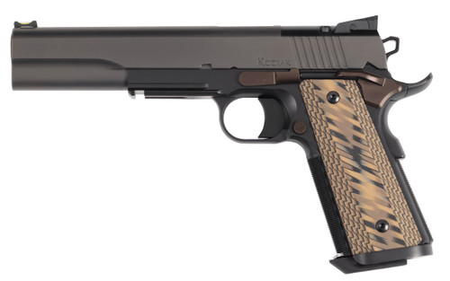 CZ Dan Wesson Kodiak Black 10mm Semi-Auto Pistol with Fiber Optic Sights and G10 Steel Frame