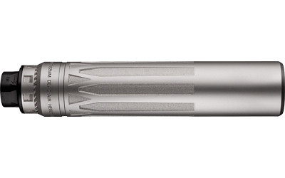 Dead Air Armament Nomad LTi XC Suppressor for 7.62mm Rifles - Titanium Silver