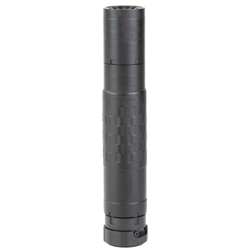 SilencerCo Hybrid 46M Suppressor for 46 Caliber Firearms - Black Titanium, 5.78 inches