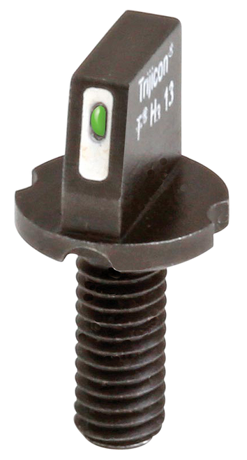 XS Sights AR20016 AR-15 A2 Tritium Front Sight  Black Mil-Spec Green with White Outline for AR-15 XS Sights AR20016 AR-15 A2 Tritium Front Sight  Black Mil-Spec Green with White Outline for AR-15