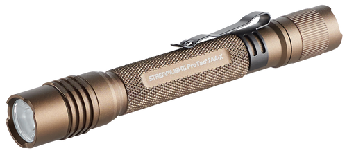 Streamlight 88072 ProTac 2AA Flashlight  Coyote 18/250 Lumens White C4 LED Streamlight 88072 ProTac 2AA Flashlight  Coyote 18/250 Lumens White C4 LED