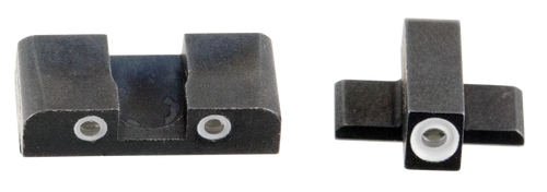 AmeriGlo SG161 Classic Tritium Sight Set for Sig Sauer  Green Tritium White Outline Front Sight-Green Tritium White Outline Rear Sight AmeriGlo SG161 Classic Tritium Sight Set for Sig Sauer  Green Tritium White Outline Front Sight-Green Tritium White Outline Rear Sight