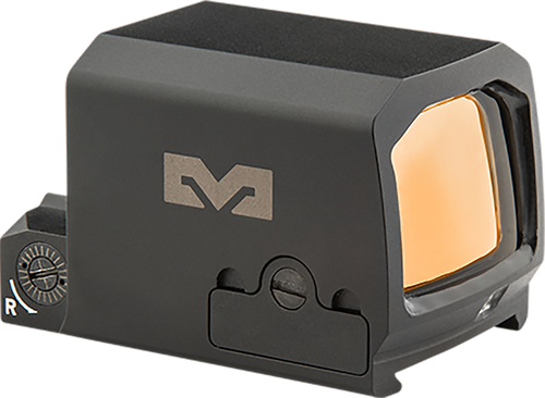 Meprolight USA 901141272 MPO PRO-F Black 1x, 3 MOA/33 MOA 3 MOA Red Dot/33 MOA Red Bullseye/Ring Multi Reticle Reticle