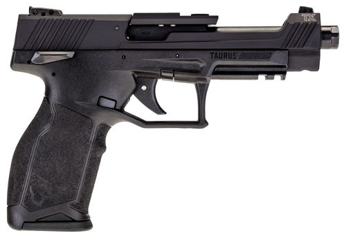 Taurus 1TX22C151 TX22 Competition 22 LR 16+1 5.25" Overall Black Steel/Threaded Barrel, Hard Coat Anodized Aluminum/Optic Cut/Serrated Slide & Polymer Frame w/Picatinny Rail w/Polymer Grips Taurus 1TX22C151 TX22 Competition 22 LR 16+1 5.25" Overall Black Steel/Threaded Barrel, Hard Coat Anodized Aluminum/Optic Cut/Serrated Slide & Polymer Frame w/Picatinny Rail w/Polymer Grips