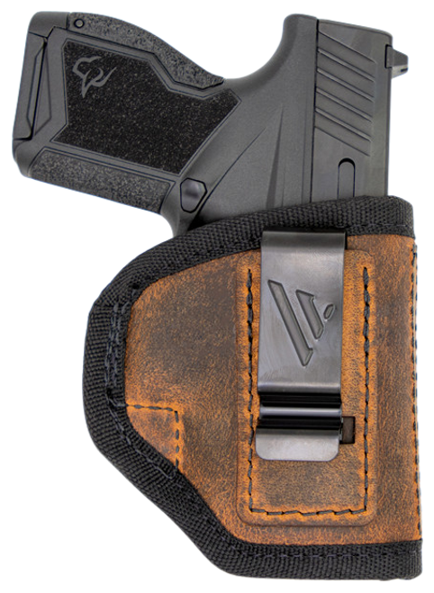 Versacarry RA2113 Ranger  IWB Size 03 Brown Leather Belt Clip