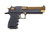 Magnum Research Desert Eagle Mark XIX .50 AE Semi-Auto Pistol with Black Finish and Titanium Gold Accents