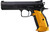 CZ 75 TS 2 Orange 9mm Semi-Auto Pistol with 20+1 Capacity and Fiber Optic Sights