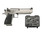 Magnum Research Mark XIX Combo 6" Stainless Steel Semi-Auto Pistol – Versatile Firearm with Multiple Calibers