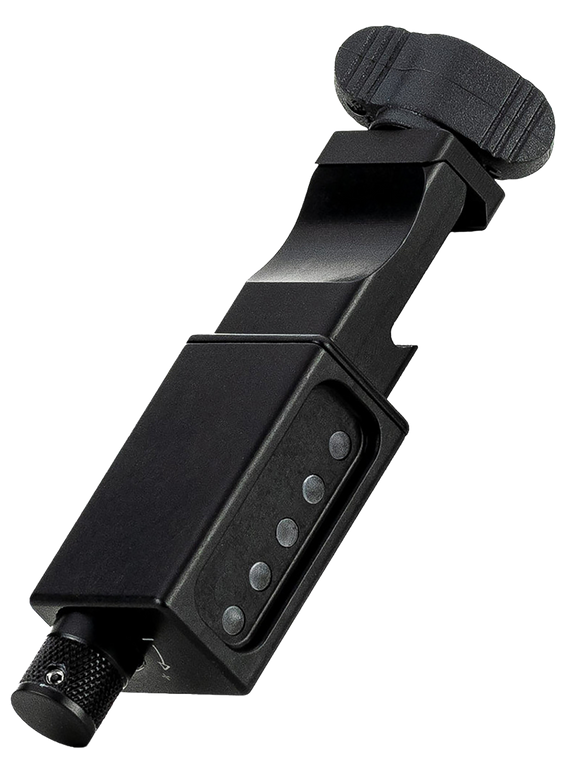 Mdt Sporting Goods Inc 107202BLK LRA Send iT Electronic Level  Picatinny Rail Attachment, Black Aluminum, 5 Color LEDs, Adj. Brightness, Weather Resistant