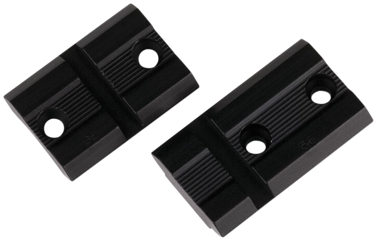 Weaver Mounts 48489 Top Mount Base Pairs  Matte Black Savage 110 (8-40)