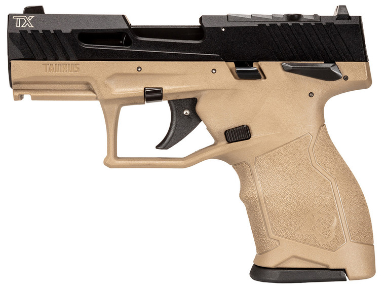 TAU TX22 COMPACT 22LR 3.6 FDE/BLK 2 10RD