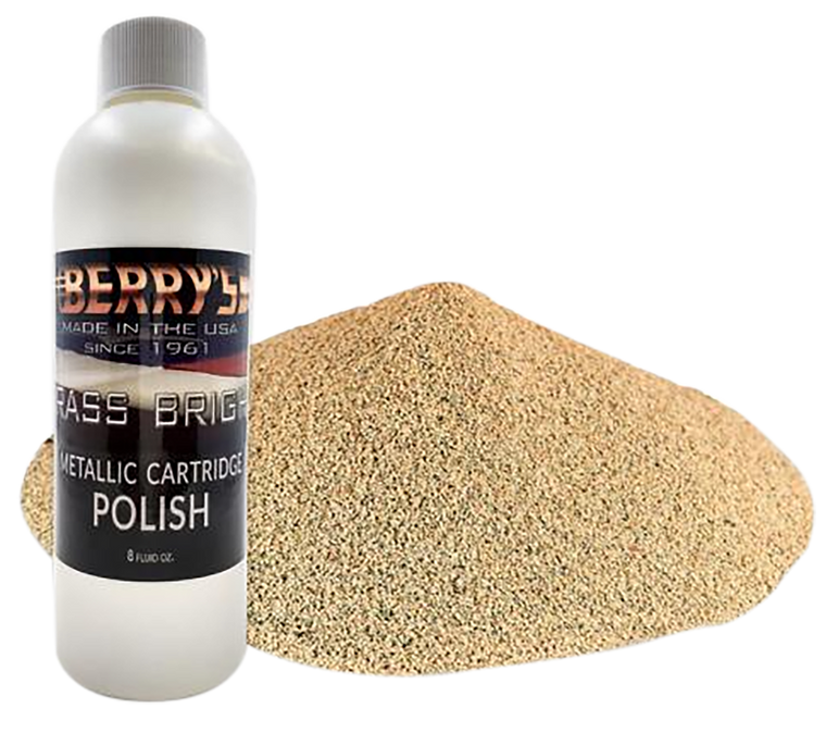 Berry's 73743 Brass Polishing Kit  8 oz. Bright Brass/ 6 lbs. Corn Polishing Media