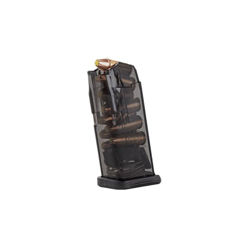 ETS MAG GLOCK 26 9MM 10RD CARBON SMOKE