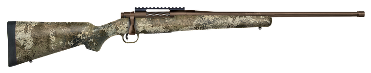 Mossberg 28045 Patriot Predator 308 Win 5+1 22" Patriot Brown Cerakote 4.49" Fluted Barrel Patriot Brown Cerakote Steel TrueTimber Strata Right Hand