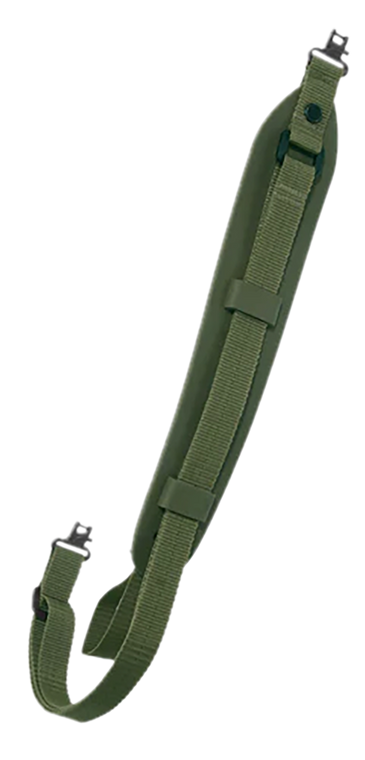Outdoor Connection SGSS20972 Super Grip Sling Green Nylon 32" OAL Padded Rifle/Shotgun