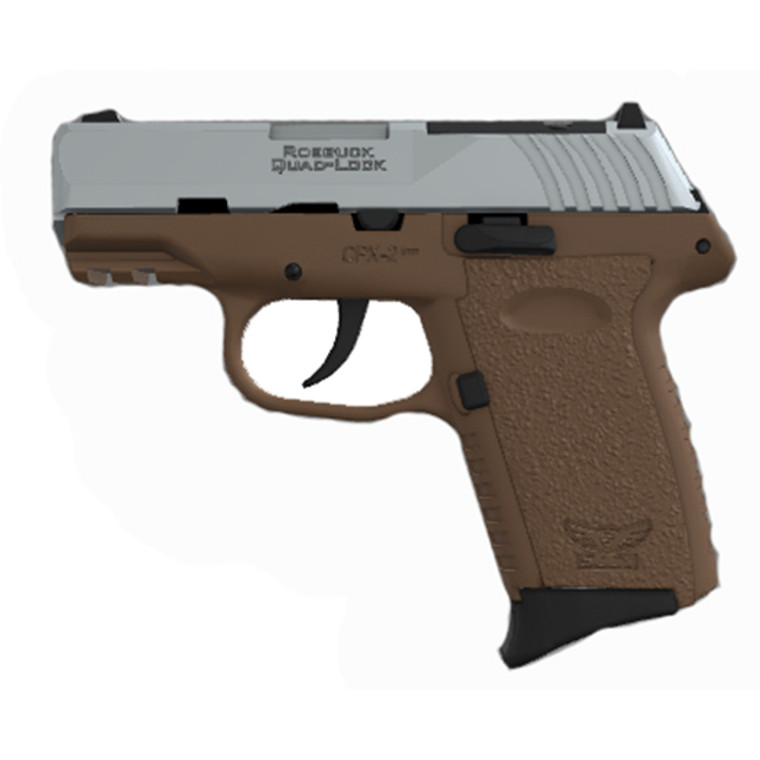 SCCY CPX-2 9MM FDE SS NMS RED DOT READY 10RD