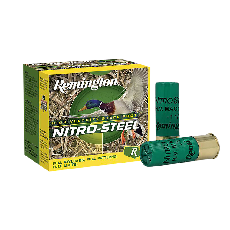 Remington Ammunition Nitro-steel, Rem 20860 Ns12hm2 Ntrstl 12 3in 2  Stl  13/8 25/10