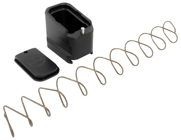 Shield Arms Magazine Extension, Shield G19-me-5-blk     G19 +5 Mag Extension