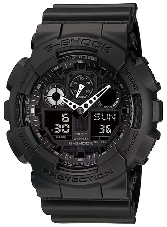 G-shock/vlc Distribution G-shock, Gshock Ga1001a1    Tactical Xl                 Blk