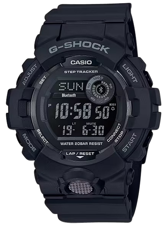 G-shock/vlc Distribution G-shock, Gshock Gbd8001b    Tactical Move Power Trnr    Blk