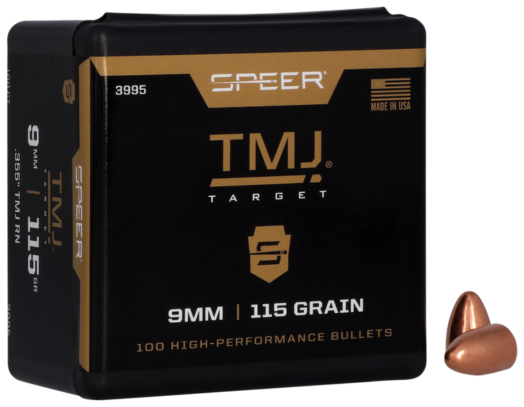 Speer Ammo Tmj, Speer 3995      Bull .355 115 Tmj            100/5